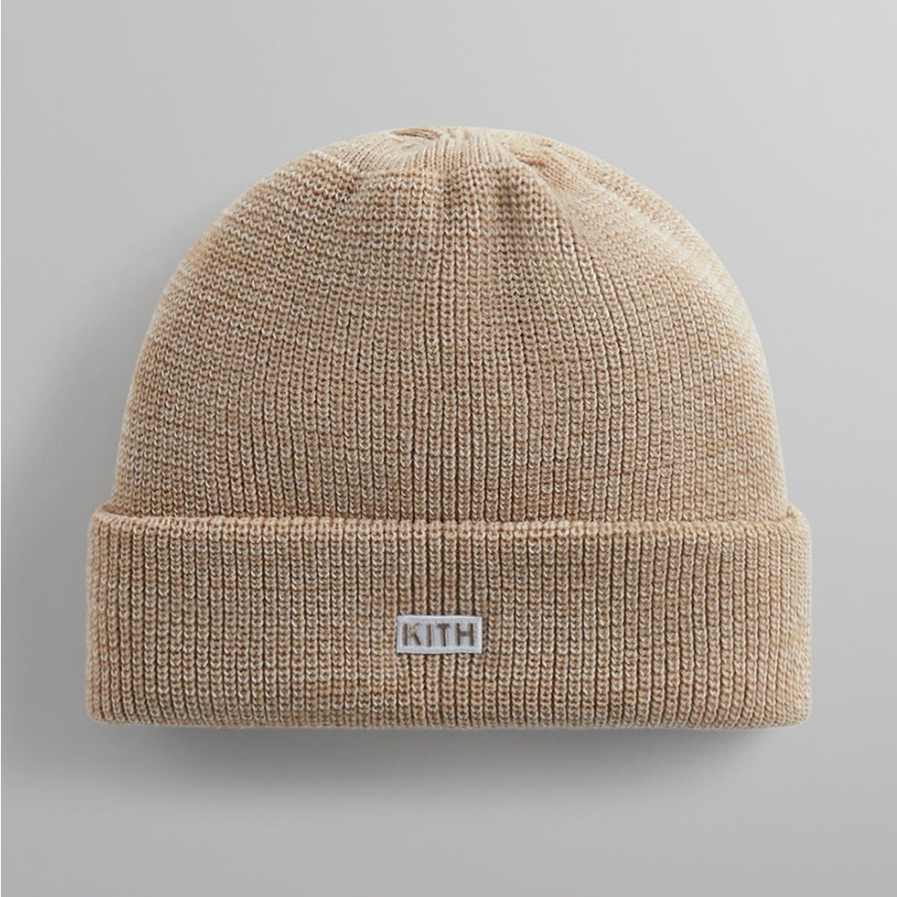 Kith Classic Beanie - Heather Oatmeal